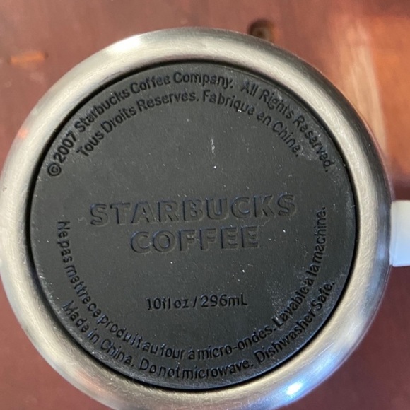 💝Starbucks Ceramic & Metal Mug - Listing for One (1) only 💝 - Picture 1 of 3